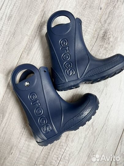 Детские сапоги crocs