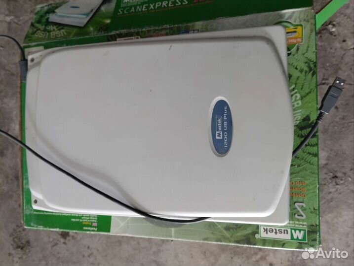 Сканер mustek 1200