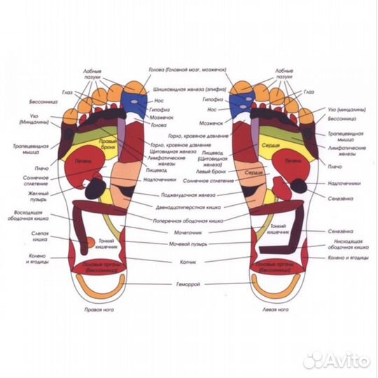 Массажные тапочки с натуральными камнями