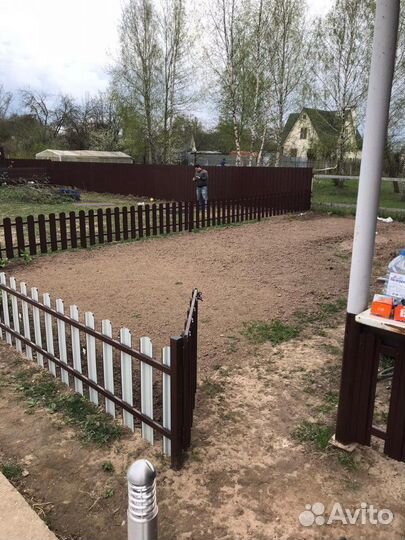 Заборы под ключ