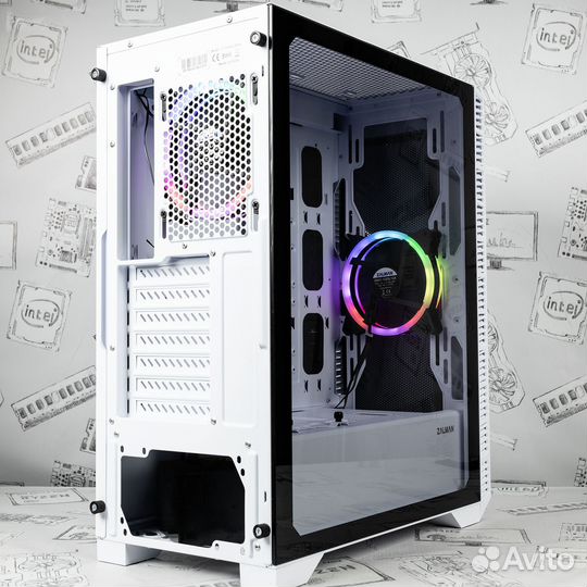 Игровой корпус Zalman Z3 Iceberg White ATX