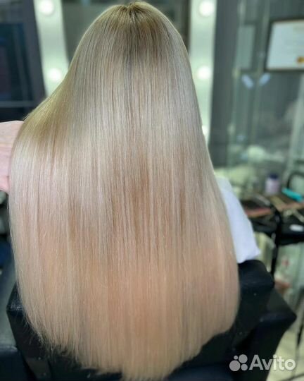 Наращивание волос+ волосы