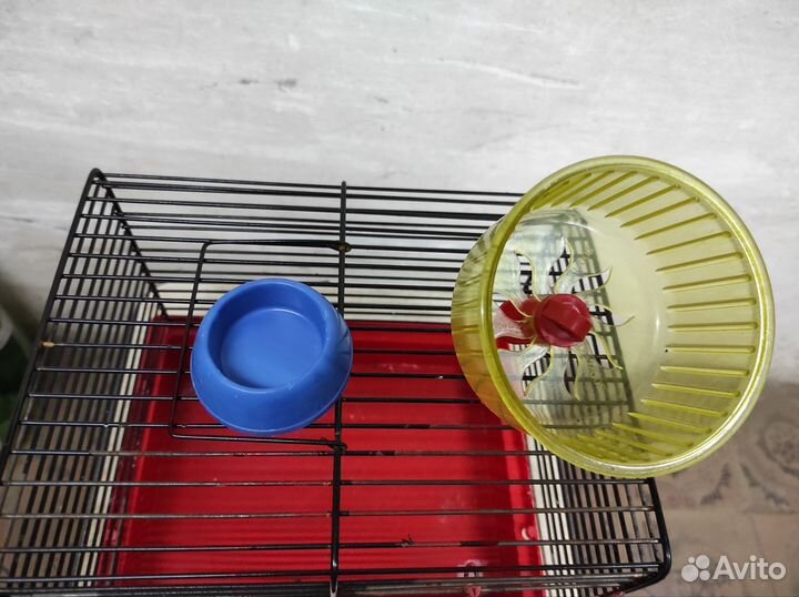 Клетка для джунгариков малая 24*19*20см