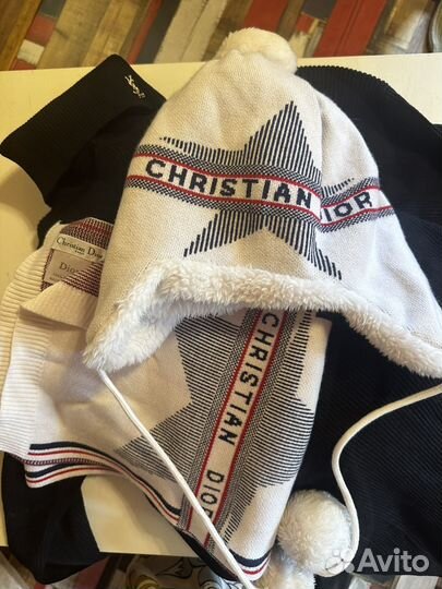 Шапка шарф christian dior