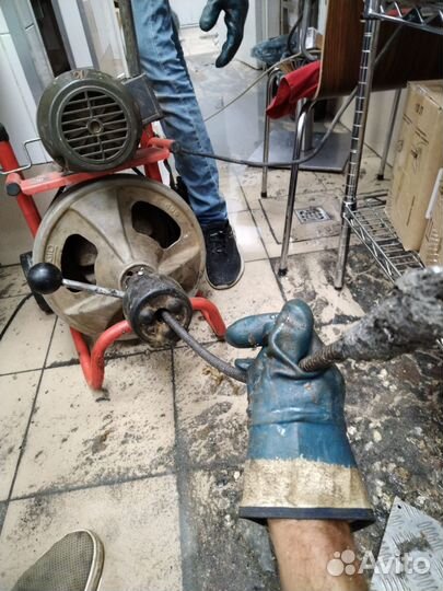 Прочистка канализации.Устранение засора