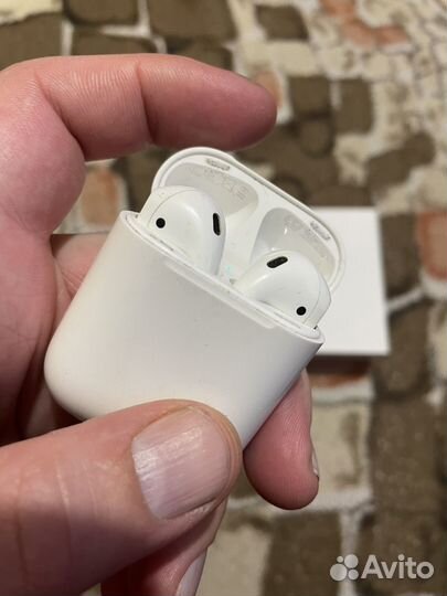 Беспроводные наушники apple airpods 2