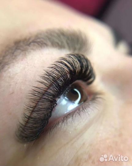 Кск, грэс Объёмное наращивание ресниц в салоне