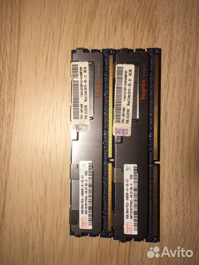 Hynix ddr3 2x4 (1600mHz)