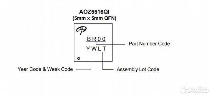 Микросхема AOZ5516QI