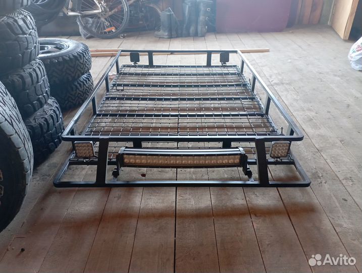 Экспедиционный багажник на chevrolet ниву