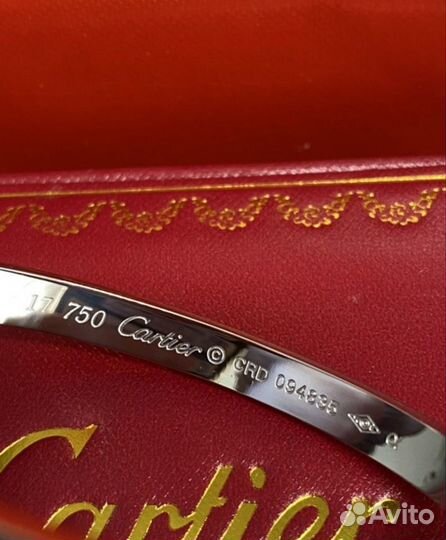 Браслет cartier love