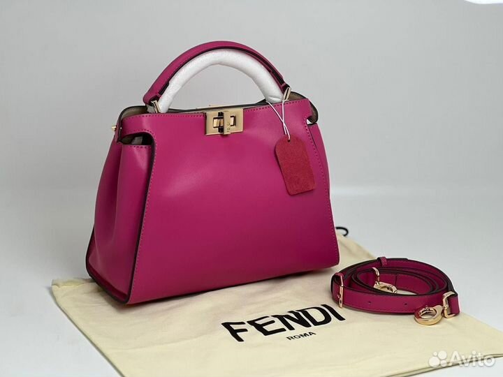 Сумка Fendi натуральная кожа