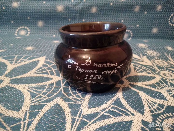 Горшочек керамический