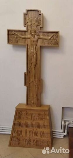 Крест дубовый