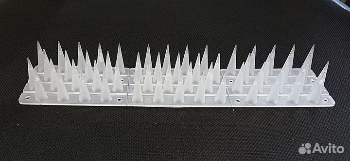 Шипы от птиц лук барьер 60х300 мм прозрачные