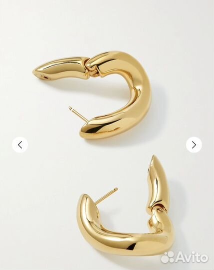 Balenciaga серьги, loop earrings