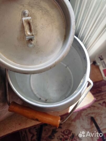 Бидон алюминиевый бу