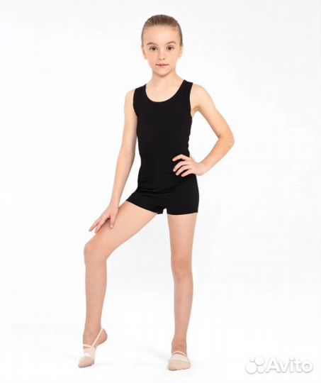 Купальник гимнастический Chante Eva Black (32)