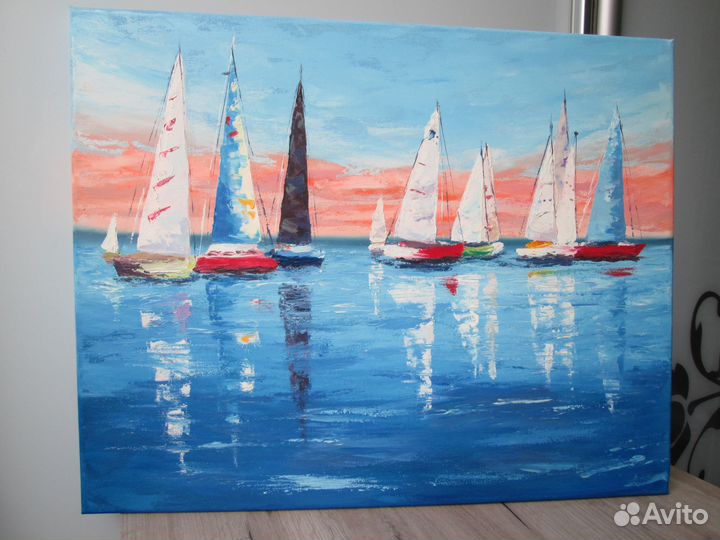 Картины на холсте ручной работы