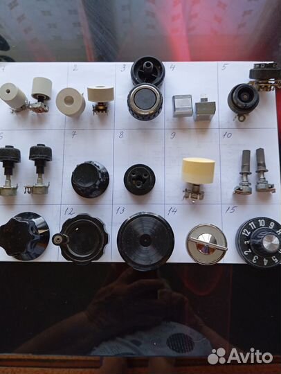 Ручки для радиоаппаратуры СССР