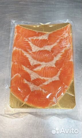 Слабосоленая семга Нарезка 300 грамм