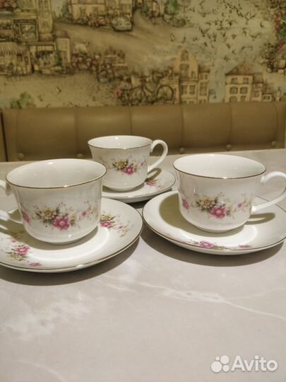 Кофейный сервиз на 6 персон