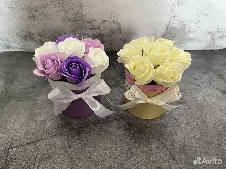 Мыльные букеты