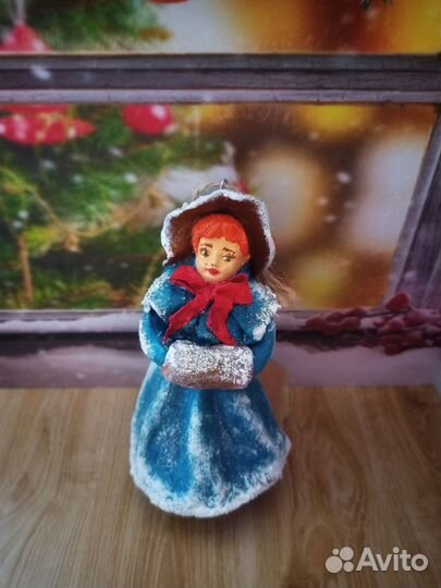 Ватные игрушки, игрушки на елку