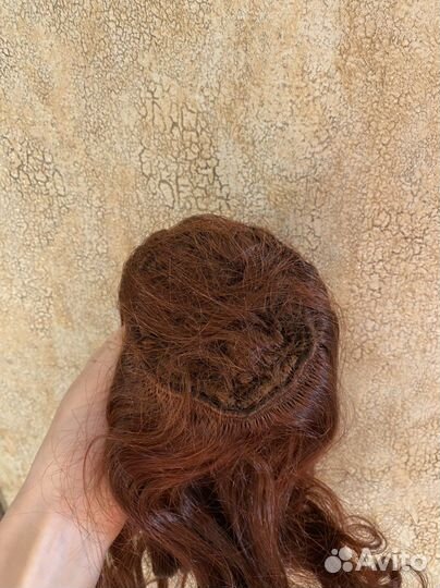 Шиньон из натуральных волос