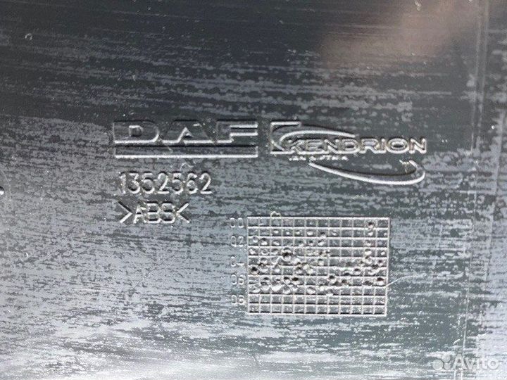 Декоративная накладка панели торпеды Daf Cf 85.460