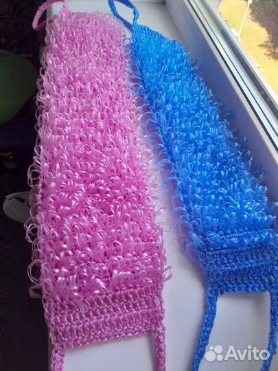 Мочалка ручной работы