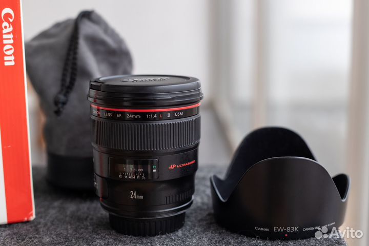 Объектив Canon EF 24mm f/1.4L II USM