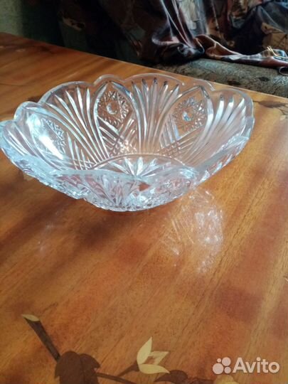 Ваза хрустальная СССР
