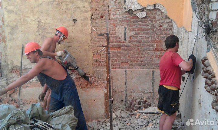 Разнорабочие выполнят работу