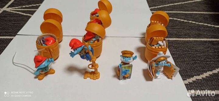 Киндер сюрприз смурфики 2022