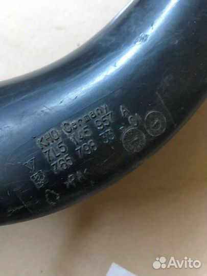 Патрубок интеркулера Порше Кайен 957 4.8 л