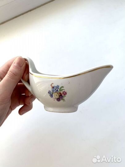 Разная посуда винтаж Рыбница, соусник подстаканник