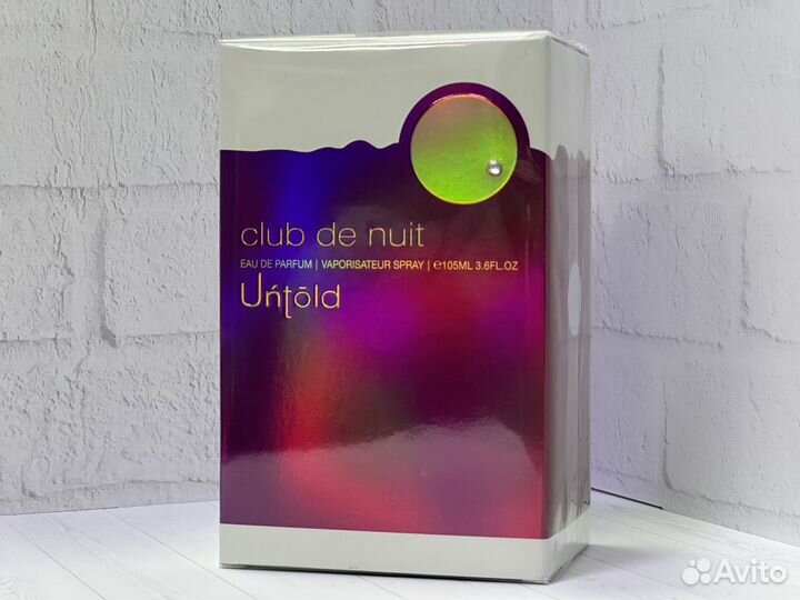 Armaf club de nuit untold