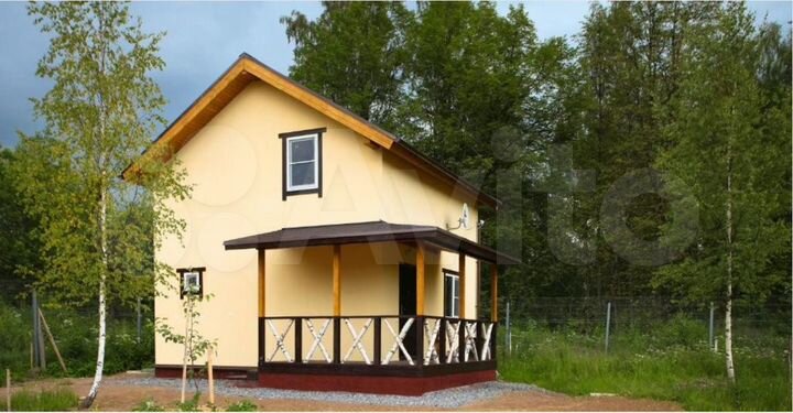 Дом 100 м² на участке 12 сот.