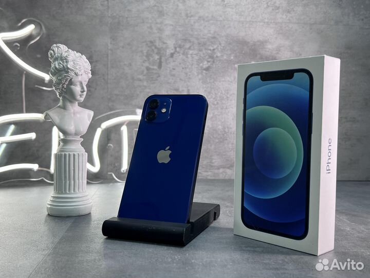 iPhone 12 64GB Синий Ростест