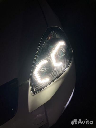 Светодиодные фары BI-LED линзы для Приора