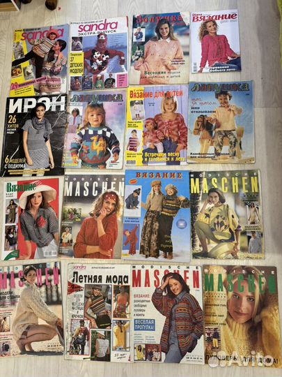 Журналы по шитью и вязанию