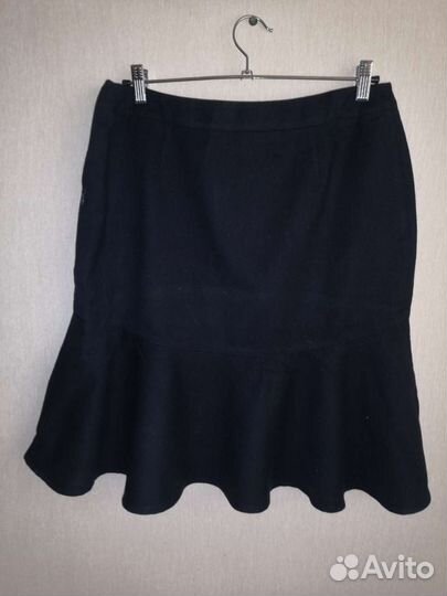 Юбка тонкая шерсть 46 размер