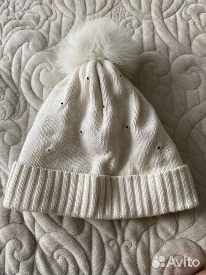 Шапка шлем для девочки 50 52