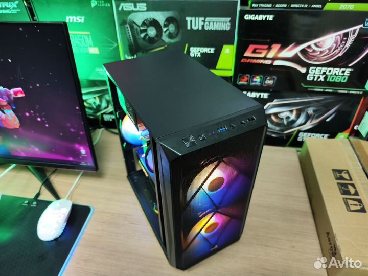 Новый игровой пк Intel Core i3-10100f/GTX1660Super
