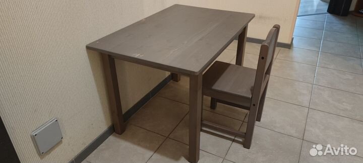 Детский cтoл и стул сундвик sundvik икея Икеа IKEA