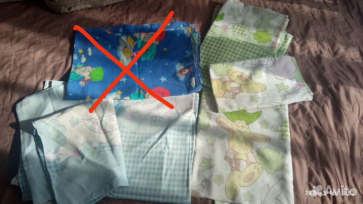 Постельное бельё в детскую кроватку