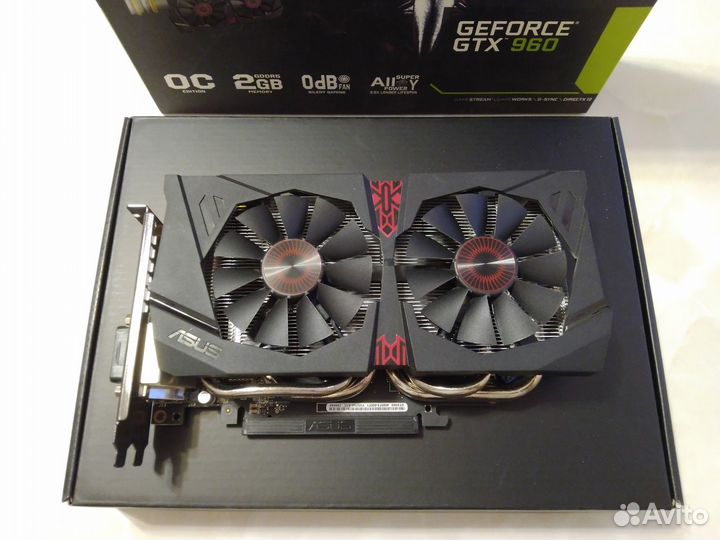 Видеокарта asus GTX 960