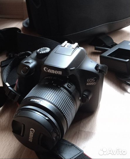 Зеркальный фотоаппарат canon eos 4000d