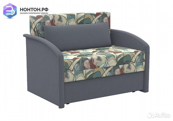 Диван выкатной Малыш 1000 серый
